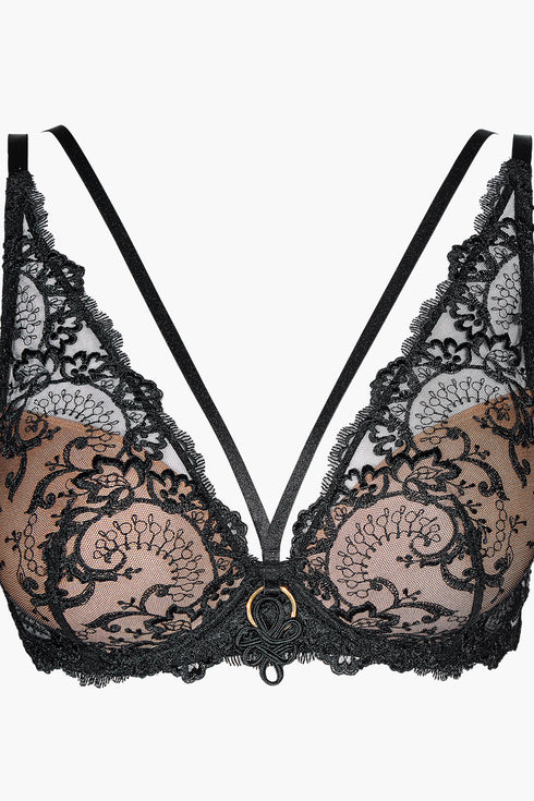 Aubade La Reine De La Nuit Triangel Padded Underwired Bra