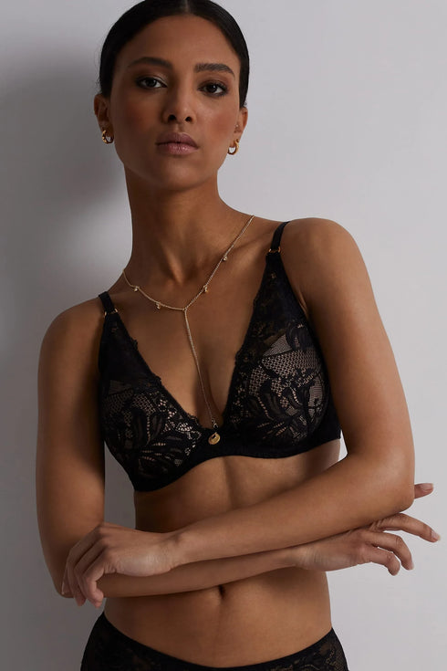 Aubade Gold Pleasure Plunge bra