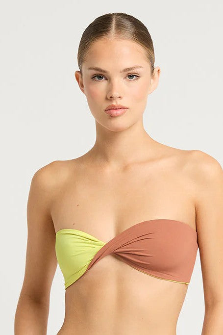Bond-eye Be Reversible Ida Tie Back Bandeau Top