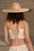 Gottex Beach Life Shoulder Tie Cover Up Crop Top