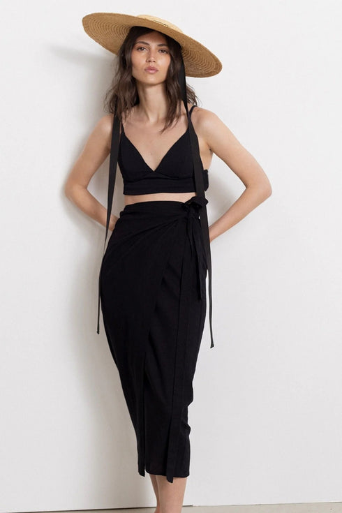 Gottex Beach Life Wrap Midi Skirt