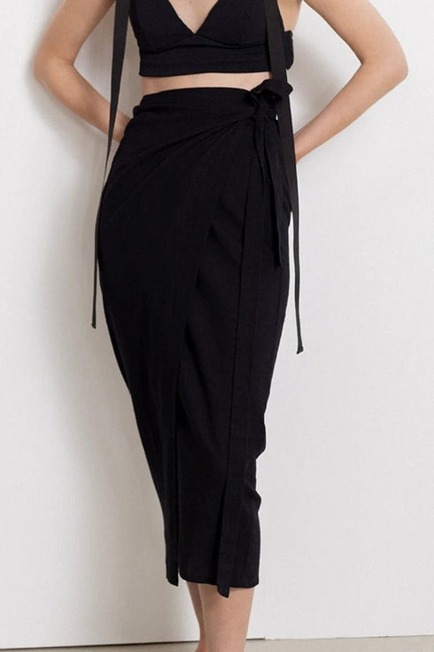 Gottex Beach Life Wrap Midi Skirt