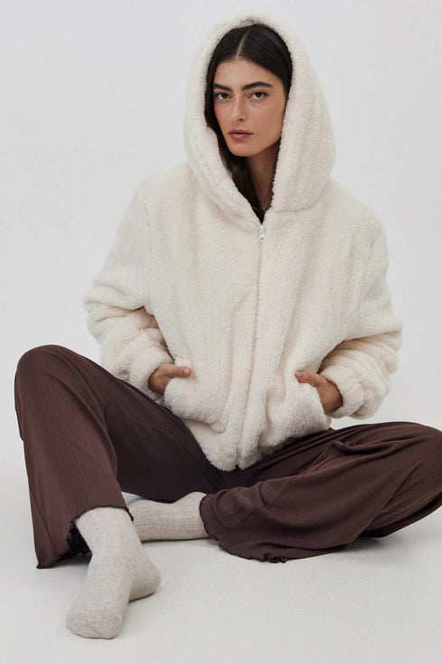 Gottex Fleece jacket with front zip