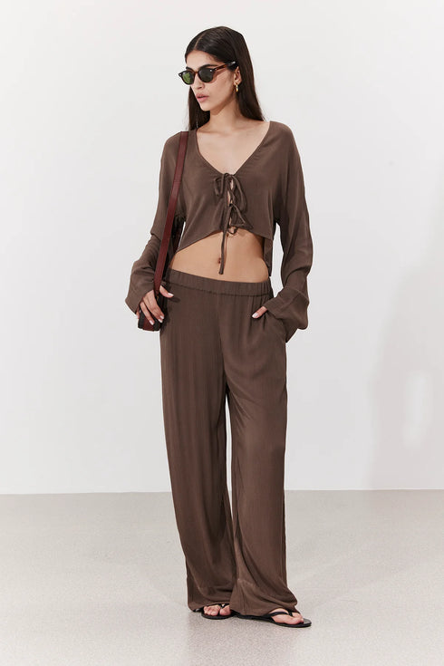 Gottex Beach Life Solena Crêpe Crop Top