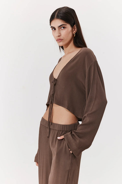 Gottex Beach Life Solena Crêpe Crop Top
