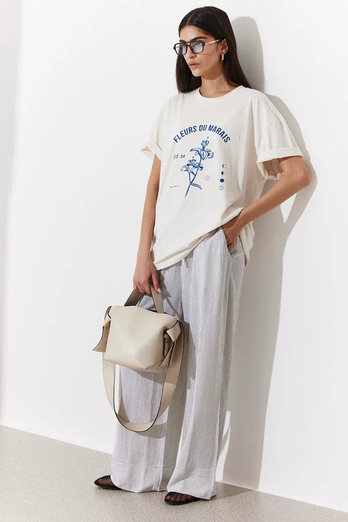 Gottex Beach Life Saltstripe Wide Leg Beach Pant