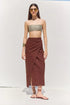 Gottex Beach Life Terra Sarong Style Wrap Skirt