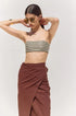 Gottex Beach Life Terra Sarong Style Wrap Skirt