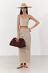 Gottex Beach Life Terra Square Neck Crop Top