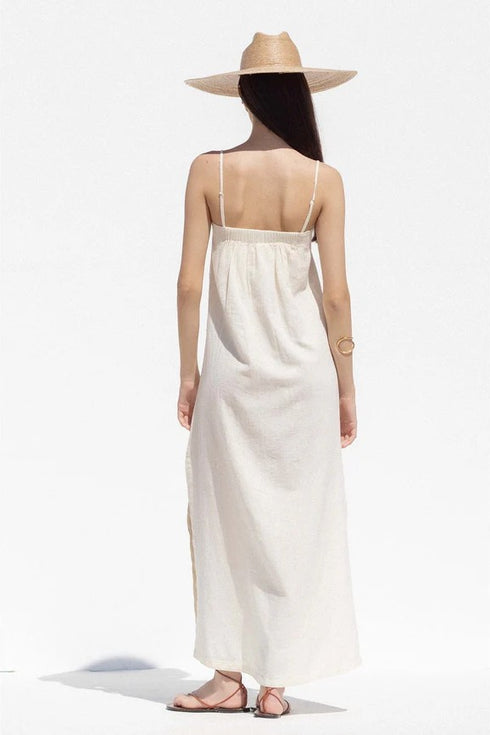 Gottex Beach Life Terra Bandeau U Wire Midi Dres