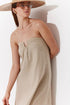 Gottex Beach Life Terra Bandeau U Wire Midi Dress