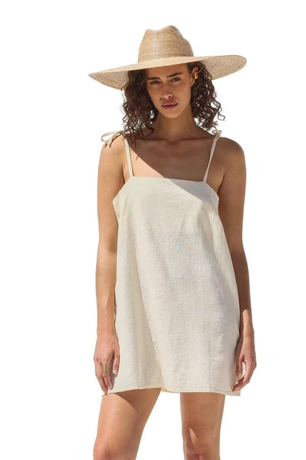 Gottex Beach Life Terra Square Neck Mini Dres