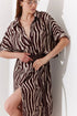 Gottex Beach Life Solena Printed Crêpe Oversized Shirt Dress