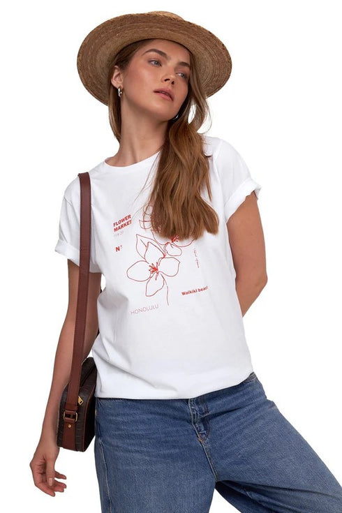 Gottex Beach Life Airport Cotton Graphic