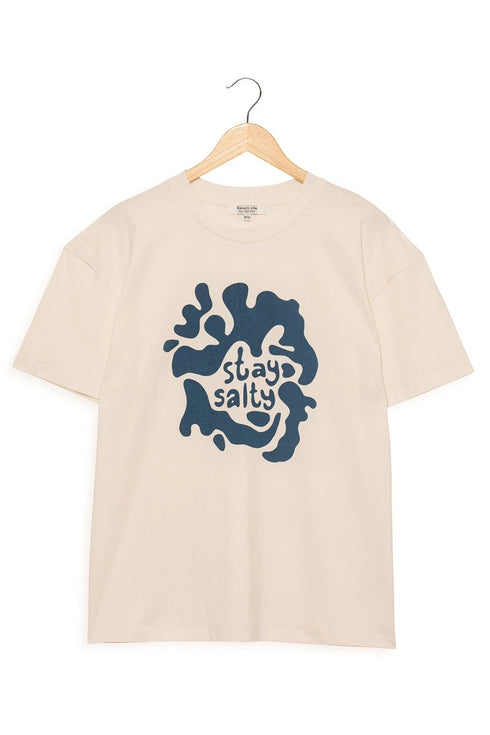 Gottex Beach Life Oversized Short Sleeve Graphic Tee