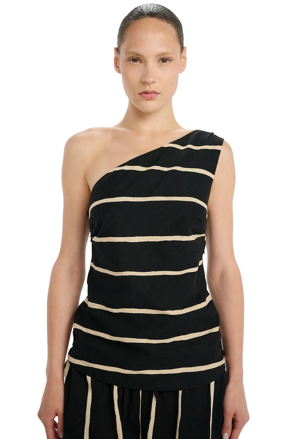 Gottex Beach Life Resort Ray One Shoulder Tank Top