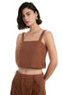 Gottex Beach Life Resort Embroidered Crop Top