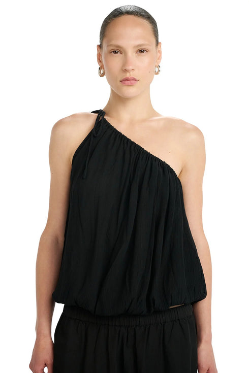 Gottex Beach Life Resort One Shoulder Bubble Top