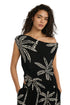 Gottex Beach Life Resort Palm One Shoulder Twist Top