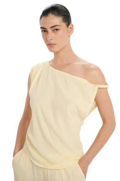 Gottex Beach Life Resort One Shoulder Twist Top