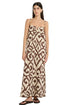 Gottex Beach Life Resort Geo Drift U Wire Maxi Dres