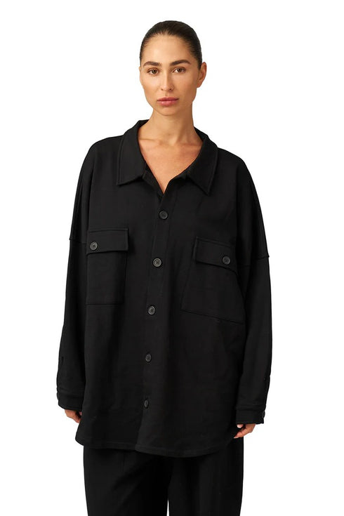 Gottex Beach Life Cozy Coast Airport Button Up Shacket