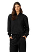 Gottex Beach Life Cozy Coast Airport Bomber Sweatshirt