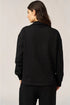Gottex Beach Life Cozy Coast Airport Collared V Neck Sweatshirt