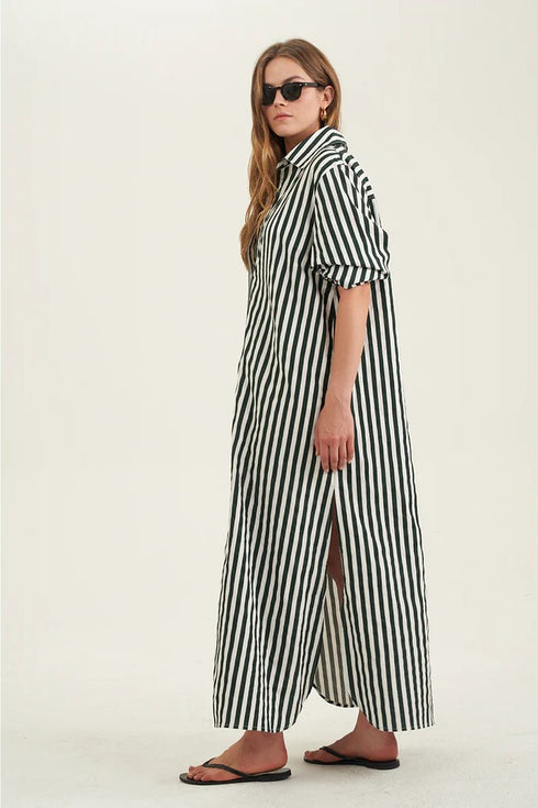 Gottex Beach Life Cotton Shirt Dress