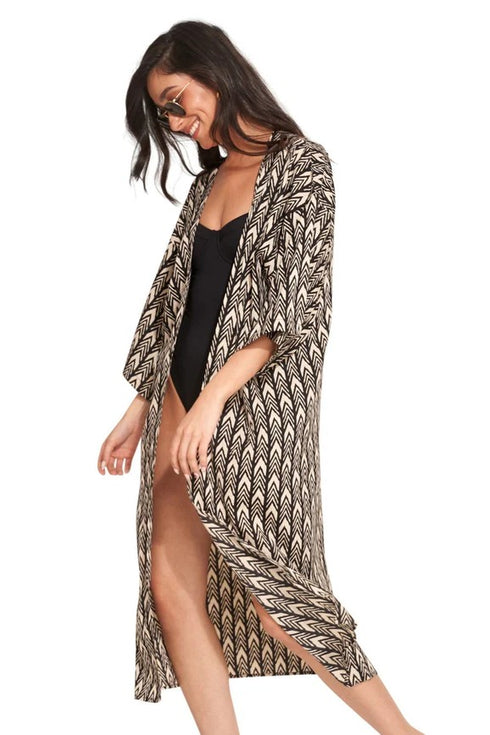 Gottex Beach Life Karen Midi Cover Up Kimono
