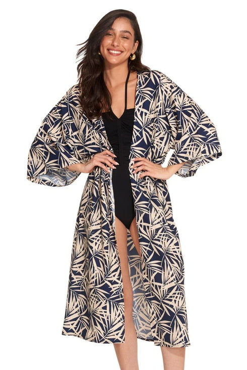 Gottex Beach Life Noam Midi Cover Up Kimono