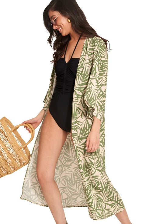 Gottex Beach Life Noam Midi Cover Up Kimono