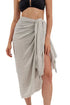 Gottex Beach Life Ocean Sarong Wrap Skirt