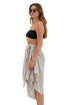 Gottex Beach Life Ocean Sarong Wrap Skirt
