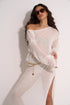 Gottex Beach Life Classic Fishnet Long Sleeve Beach Dress
