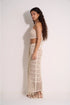 Gottex Beach Life Crochet Fringe Skirt and Crop Top Set