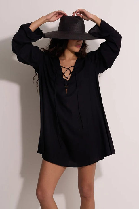 Gottex Beach Life Mist & Sand Mini Dress