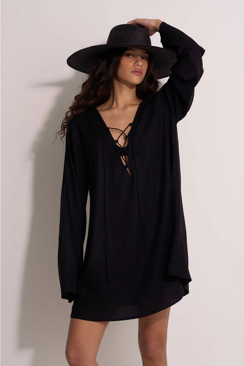 Gottex Beach Life Mist & Sand Mini Dress
