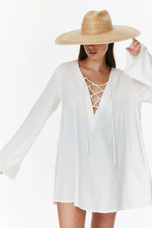 Gottex Beach Life Mist & Sand Mini Dress