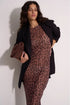 Gottex Beach Life Wild Mesh Long Sleeve Dress