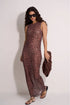 Gottex Beach Life Wild Mesh Sleeveless Dress