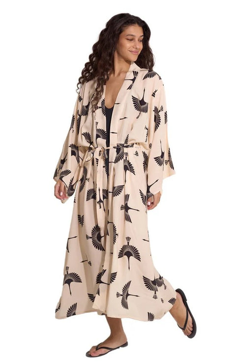 Gottex Beach Life Soar & Shore Robe Cover-Up