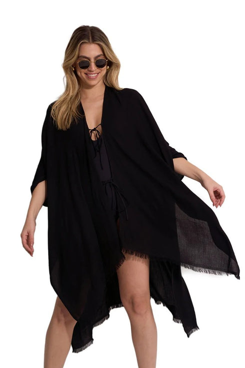 Gottex Beach Life Solena Crêpe Open Tie Top Cover-Up