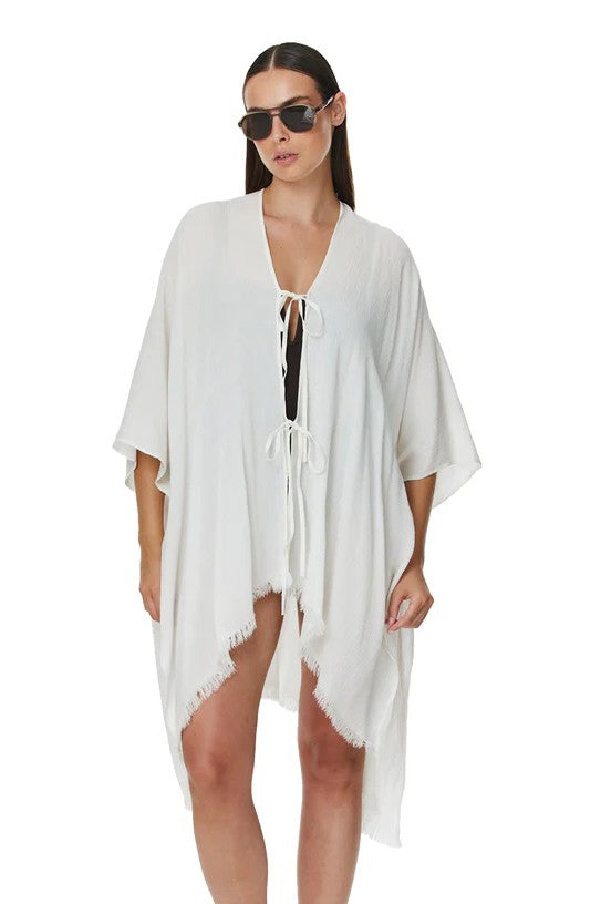 Gottex Beach Life Solena Crêpe Open Tie Top Cover-Up