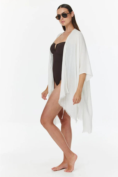 Gottex Beach Life Solena Crêpe Open Tie Top Cover-Up
