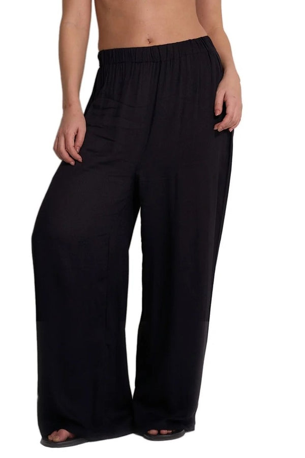 Gottex Beach Life Satin Shore High Waist Beach Pant