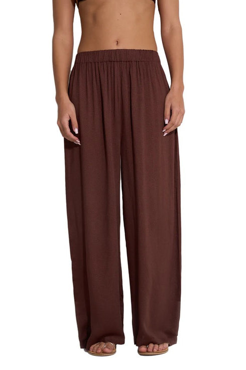 Gottex Beach Life Satin Shore High Waist Beach Pant