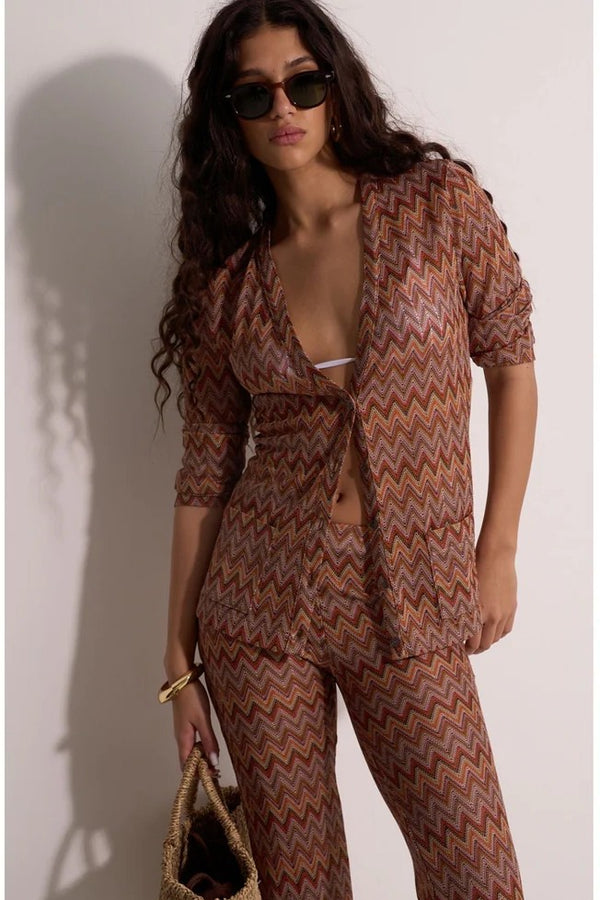 Gottex Beach Life Desert Mirage Victoria Beach Cardigan