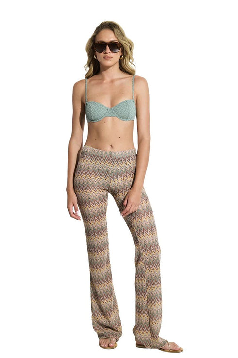 Gottex Beach Life Desert Mirage High Waist Flare Beach Pants
