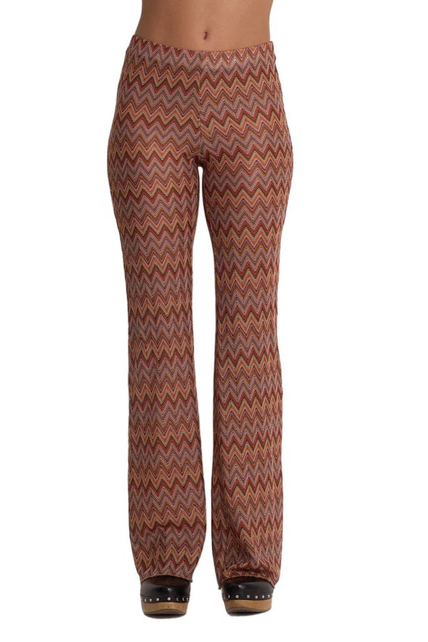 Gottex Beach Life Desert Mirage High Waist Flare Beach Pants